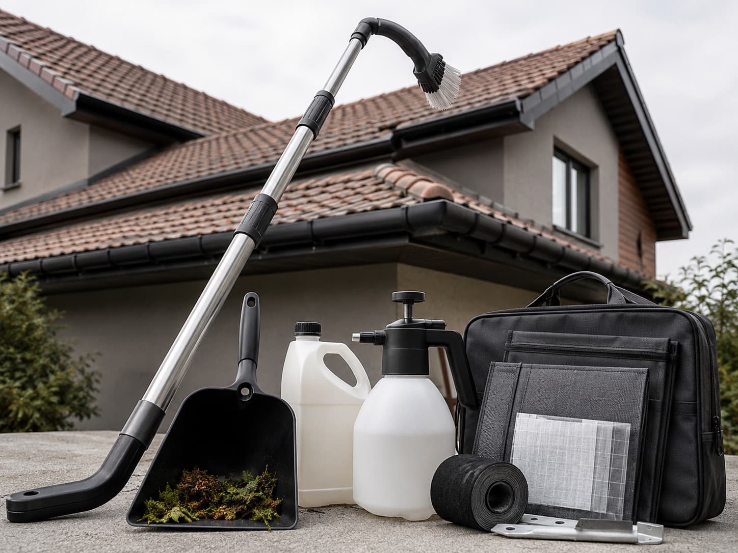 Whole-Home Gutter & Roof Set with all included maintenance items